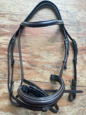 Brown crank bridle